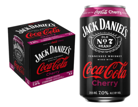 Jack Daniel’s Coca Cola X4 Cherry